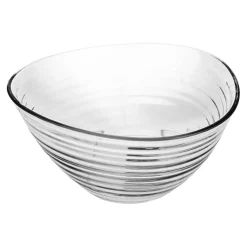 Salaterka trojkątna prążki 22 cm