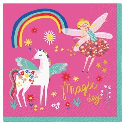 Jedzenie I Picie|Serwetki I Serwetniki|Paw Serwetki papierowe FAIRY UNICORN 20 szt.