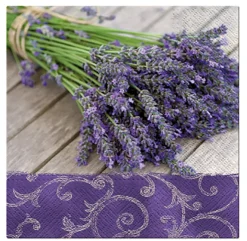 Serwetki I Serwetniki|Paw Serwetki papierowe LUNCH LAVENDER IN THE COUNTRY 20 szt.