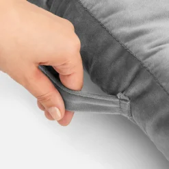 inny Siedzisko jasnoszare EMERALD 50x50x8 cm