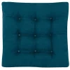 Estetica Siedzisko poduszka na krzesło turkusowa SUGAR 40x40 cm