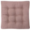 Poszewki I Poduszki Dekoracyjne|Estetica Siedzisko poduszka na krzesło brudny róż SUGAR 40x40 cm