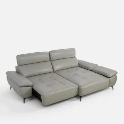 Narożniki|inny Skórzany narożnik z regulowanym zagłówkiem MONZA prawy