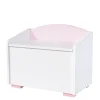Dzieci Skrzynia na zabawki TOP BABY różowa