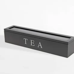 inny Skrzynka na herbatę z 6-przegródkami 43x9x8,7 cm