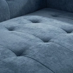 Sofy| Sofa 133 cm niebieska SYLWERO