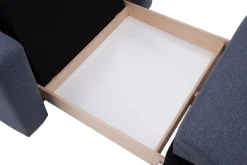 Dzieci Fresh Sofa 1,5 osobowa rozkładana szara MONTY