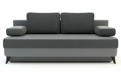 Dzieci Mavik Sofa 3 osobowa rozkładana szara GLORIA