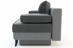 Dzieci Mavik Sofa 3 osobowa rozkładana szara GLORIA