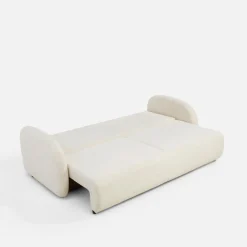 inny Sofa 3 osobowa rozkładana z pojemnikiem ROMA beżowa