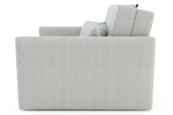 Dzieci Sofa amerykanka 93 cm szara LEO I
