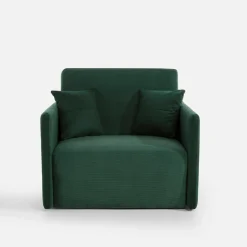 Sofy|Sofy|inny Sofa amerykanka butelkowa zieleń MIKA