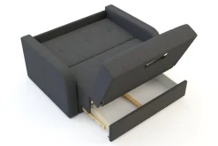 Sofy| Sofa amerykanka grafit KENDO