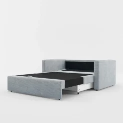 Dzieci Sofa amerykanka sztruksowa szara SOFI