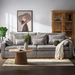 Sofy|Instilo Sofa EVORA 4-osobowa, rozkładana