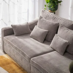 Sofy|Instilo Sofa EVORA 4-osobowa, rozkładana