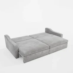 Sofy|Instilo Sofa EVORA 4-osobowa, rozkładana