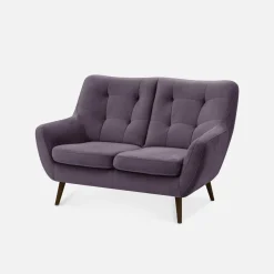Impresti Sofa fioletowa SCANDI 137 cm