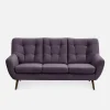 Sofy|Impresti Sofa fioletowa SCANDI 187 cm