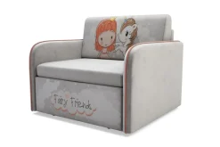 Dzieci Milo Sofa FRIENDS 1-osobowa, rozkładana