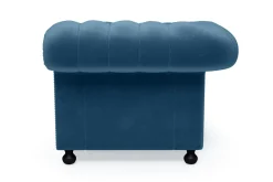 Sofy|Inspire Sofa glamour niebieska CHESTER