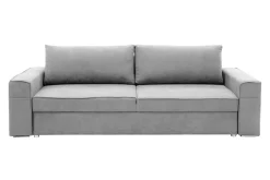 Mavik Sofa jasnoszara z kieszenią LOLLY