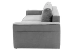 Mavik Sofa jasnoszara z kieszenią LOLLY