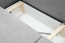 Mavik Sofa jasnoszara z kieszenią LOLLY