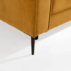 Sofy| Sofa musztardowa TERRA