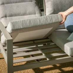 inny Sofa ogrodowa 3-osobowa, z regulacja oparcia NALANI