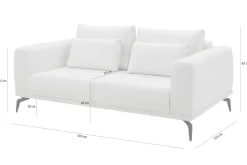 Instilo Sofa 2-osobowa beżowa AVIGNON