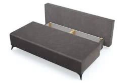 Sofy| Sofa 3-osobowa brązowa CASEY