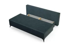 Sofa 3-osobowa ciemna zieleń CASEY