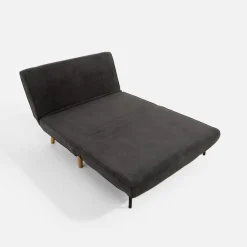 Sofy|inny Sofa 2-osobowa ciemnoszara LAVILLA