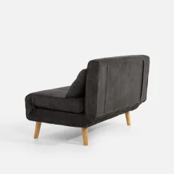 Sofy|inny Sofa 2-osobowa ciemnoszara LAVILLA