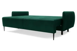 Sofa 3-osobowa DL rozkładana zielona KIOTO