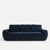 Sofy|Exline Sofa 3-osobowa DOLLY granatowa