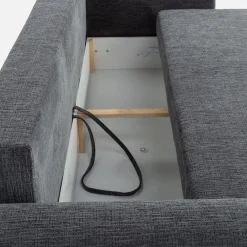 Sofy|Exline Sofa 3-osobowa DOLLY szara