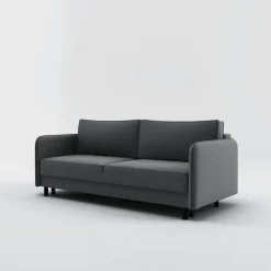 inny Sofa 3-osobowa grafitowa BRUNO
