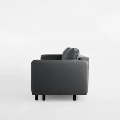 inny Sofa 3-osobowa grafitowa BRUNO