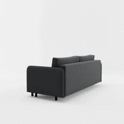 inny Sofa 3-osobowa grafitowa BRUNO