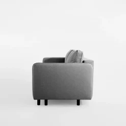 Sofy|inny Sofa 3-osobowa jasnoszara BRUNO