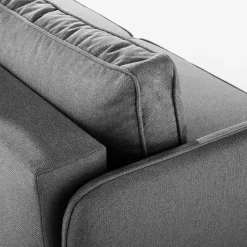 Sofy|inny Sofa 3-osobowa jasnoszara BRUNO