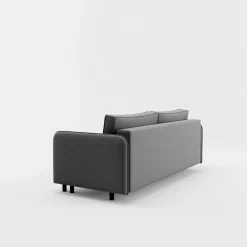 Sofy|inny Sofa 3-osobowa jasnoszara BRUNO