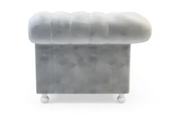 Sofy|Inspire Sofa 3-osobowa jasnoszara CHESTER