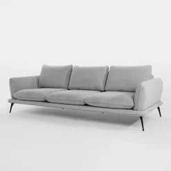 Instilo Sofa 3-osobowa jasnoszara PORTIMAO