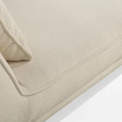 Sofy|Instilo Sofa 3-osobowa kremowa CAVO