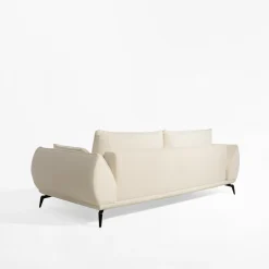 Sofy|Instilo Sofa 3-osobowa kremowa CAVO