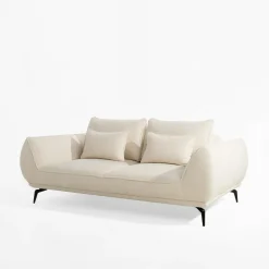 Instilo Sofa 2-osobowa kremowa CAVO
