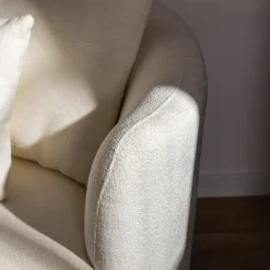 Sofy|inny Sofa 3-osobowa kremowa REMOLLI